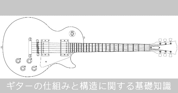 ギターの構造と名称