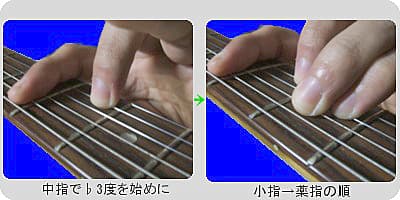 Cmバレーコードの押さえ方2